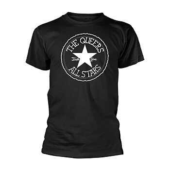 QUEERS, THE - T-SHIRT, ALL STARS (BLACK)