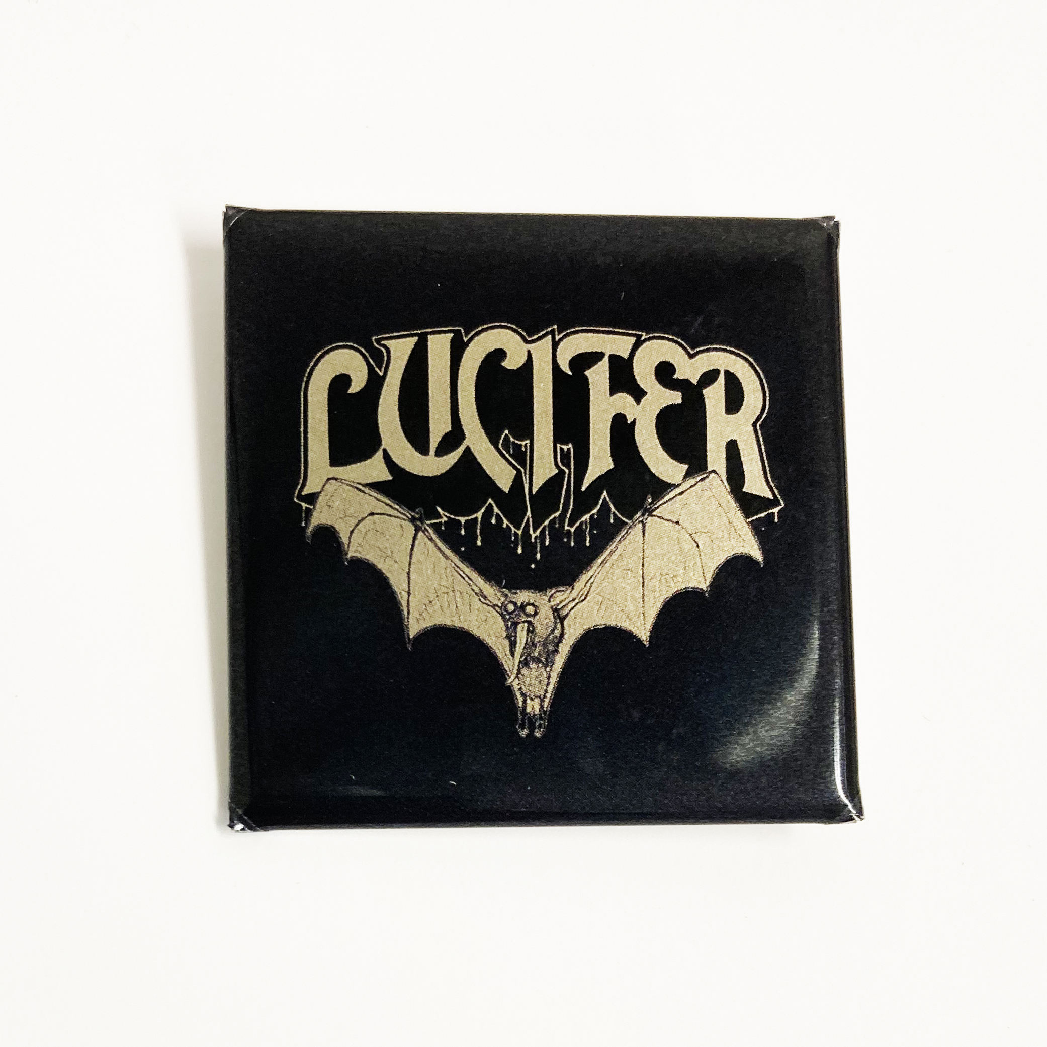 LUCIFER - PIN, SILVER BAT