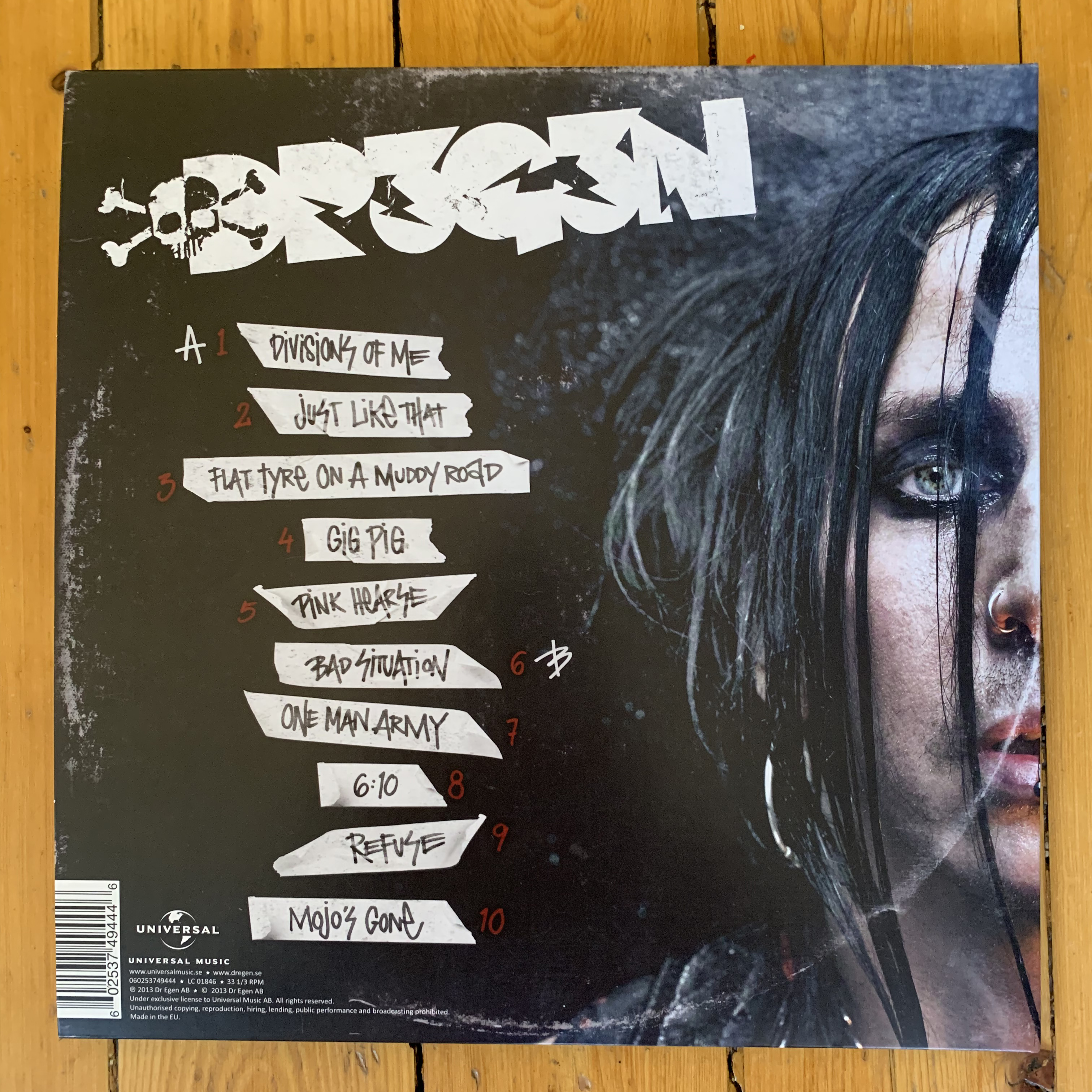 DREGEN - S/T (RED VINYL) - 3