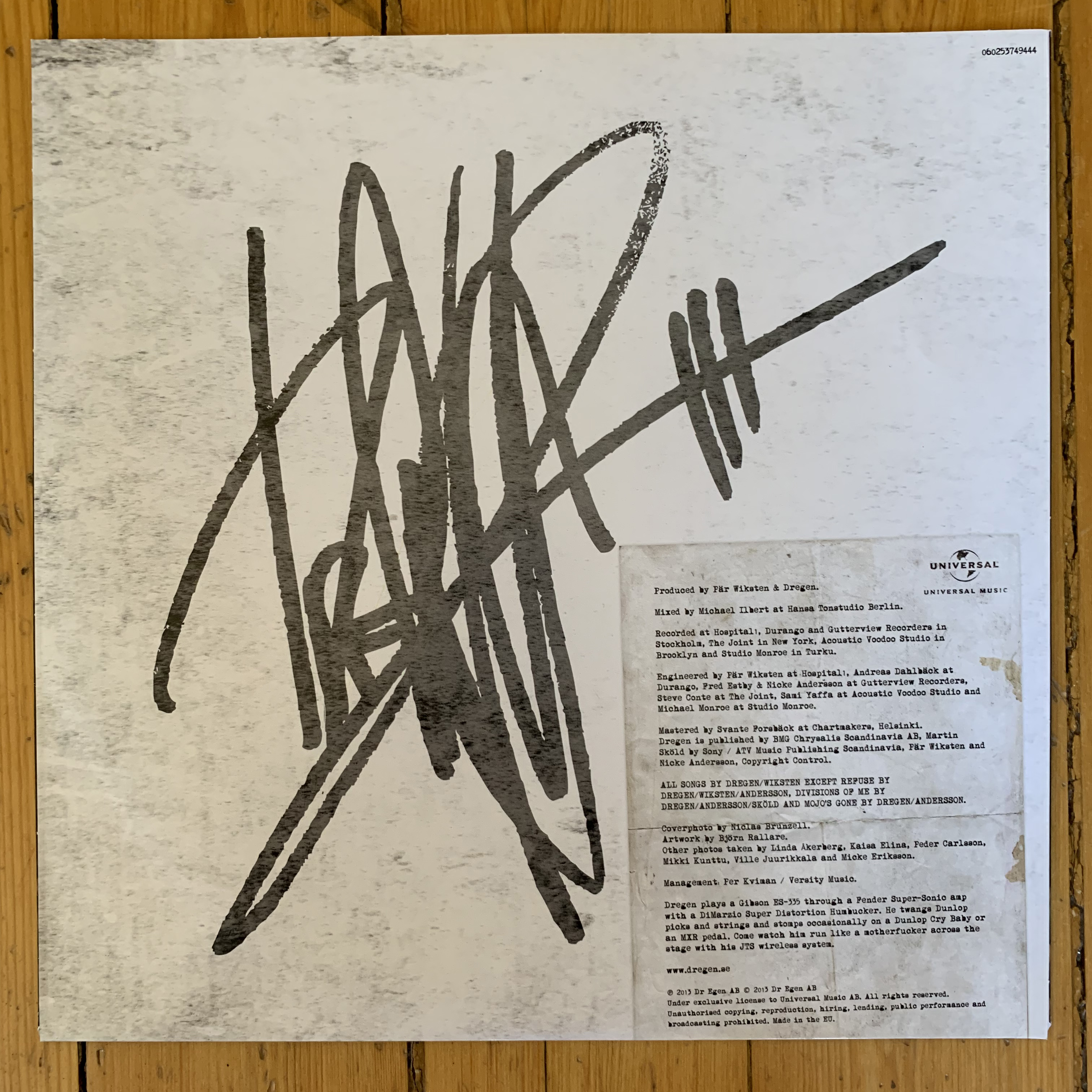 DREGEN - S/T (RED VINYL) - 6