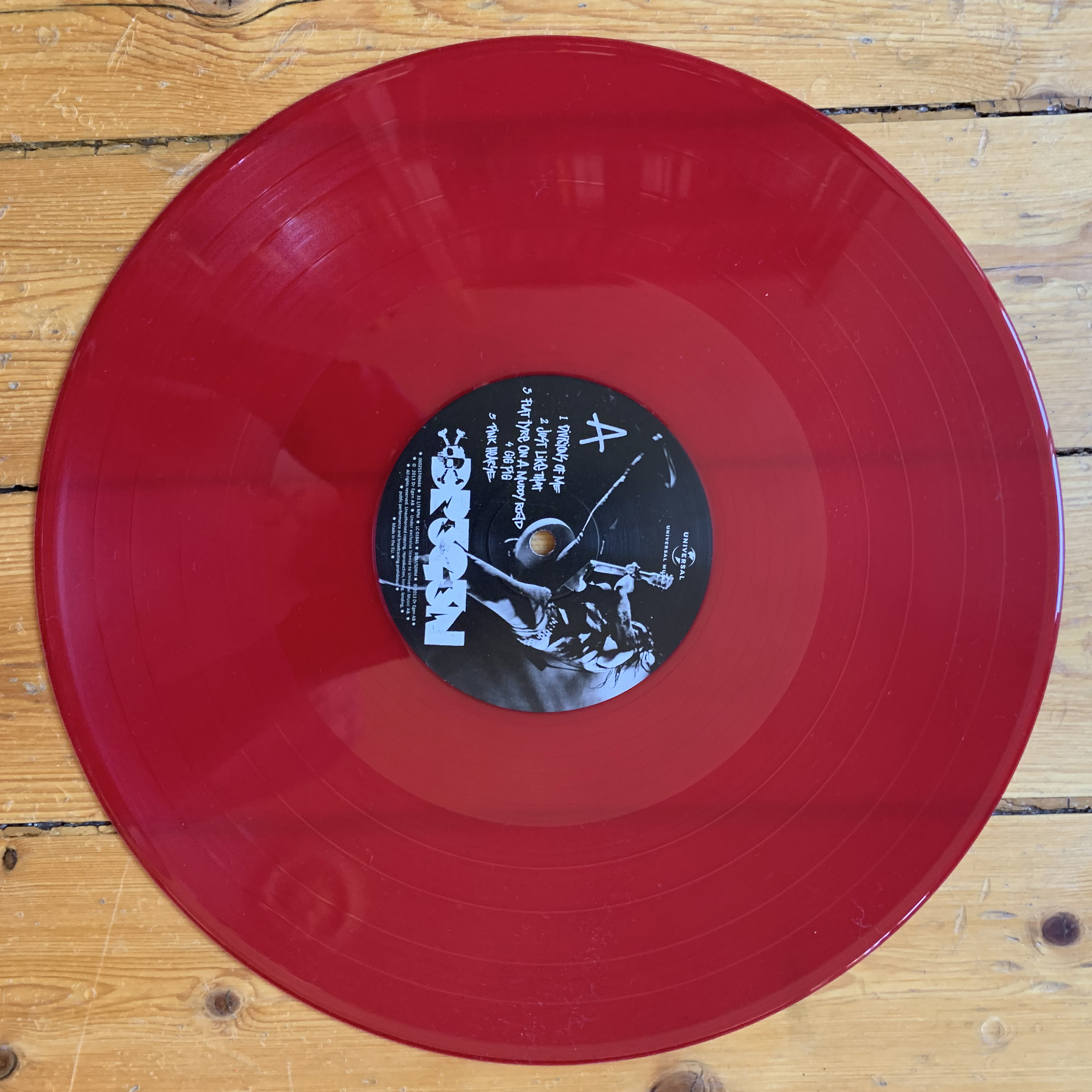 DREGEN - S/T (RED VINYL) - 4