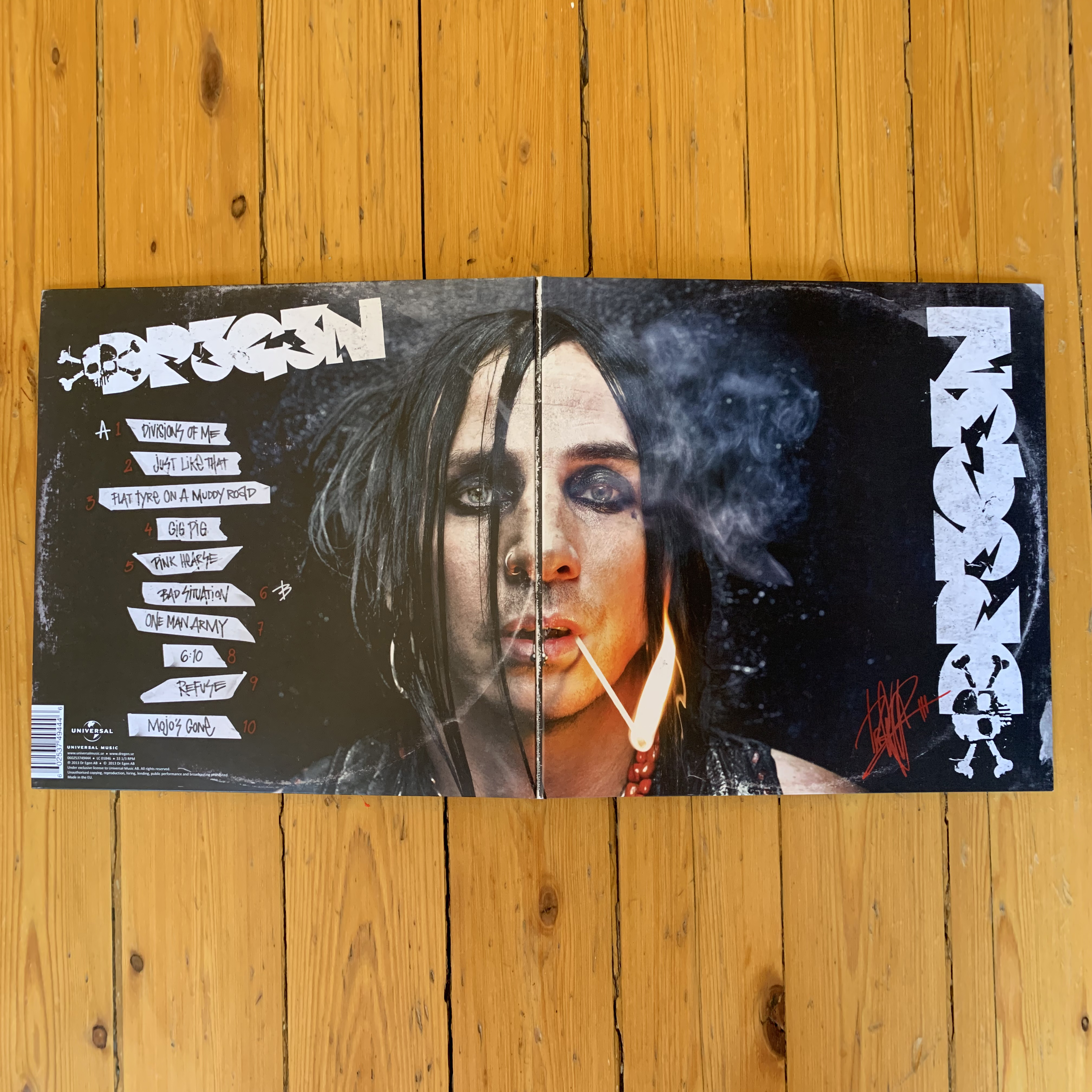 DREGEN - S/T (RED VINYL) - 8