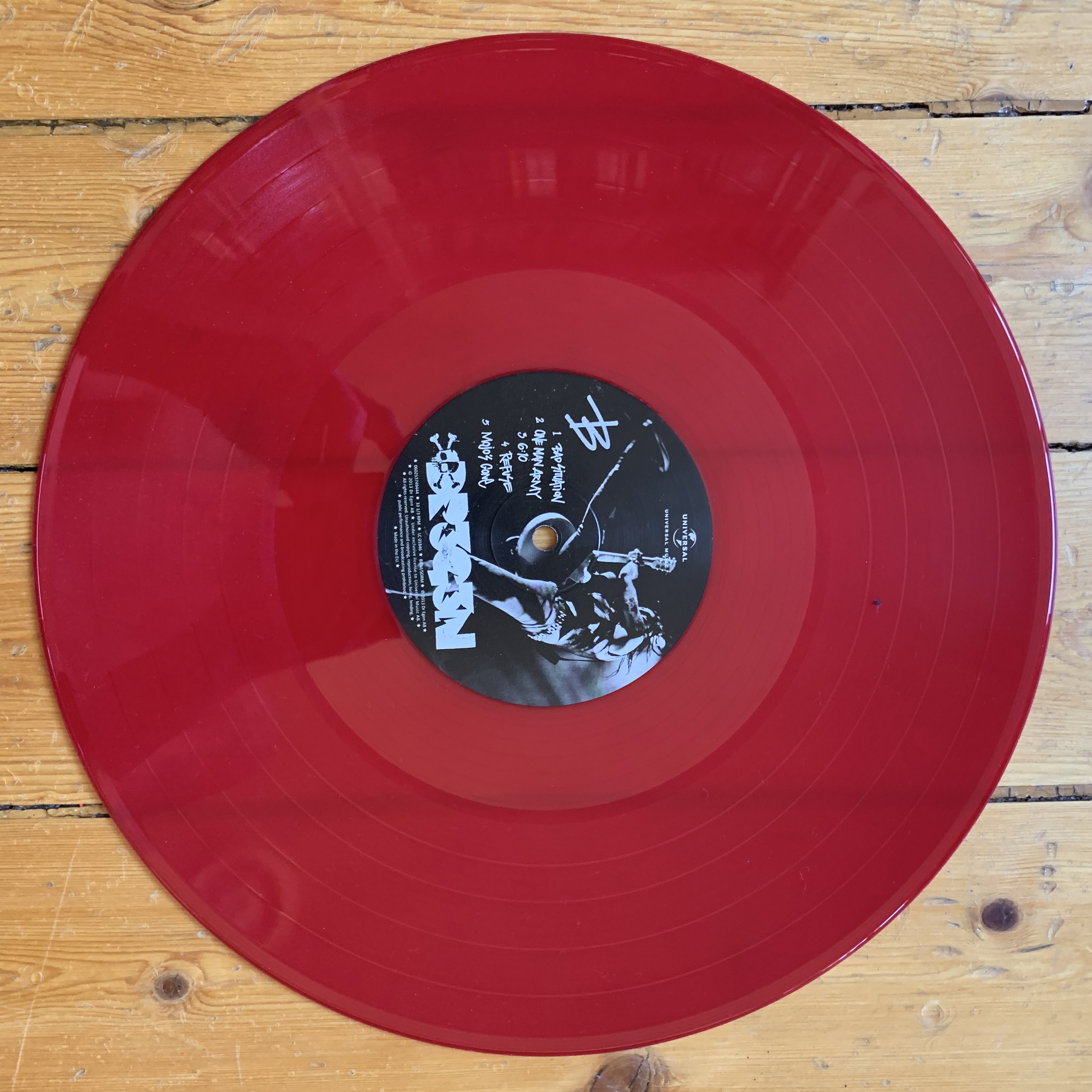 DREGEN - S/T (RED VINYL) - 5