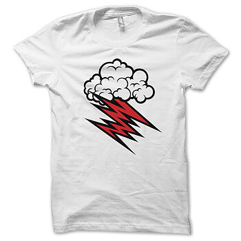 HELLACOPTERS - T-SHIRT, GRACE CLOUD (WHITE)