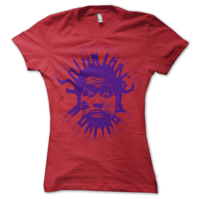 SATAN TAKES A HOLIDAY - GIRLIE, SCREAMIN JAY RED/PURPLE