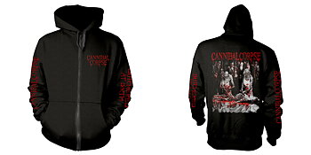 CANNIBAL CORPSE - ZIP HOOD, BUTCHERED AT BIRTH EXPLICIT