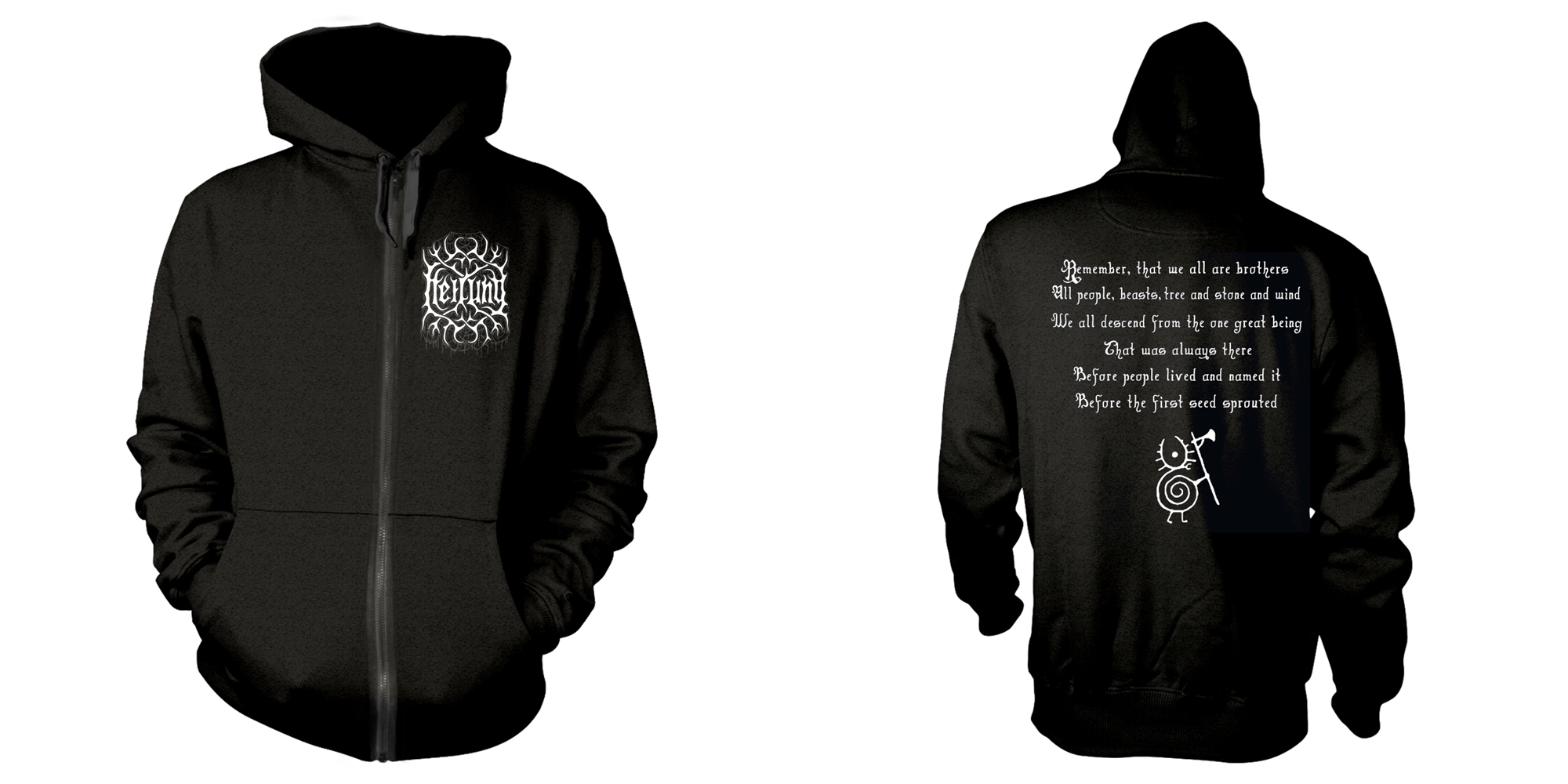 HEILUNG - ZIP HOOD, REMEMBER