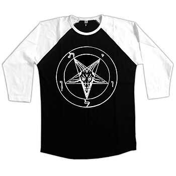 Baphomet Pentagram - Baseball / Raglan