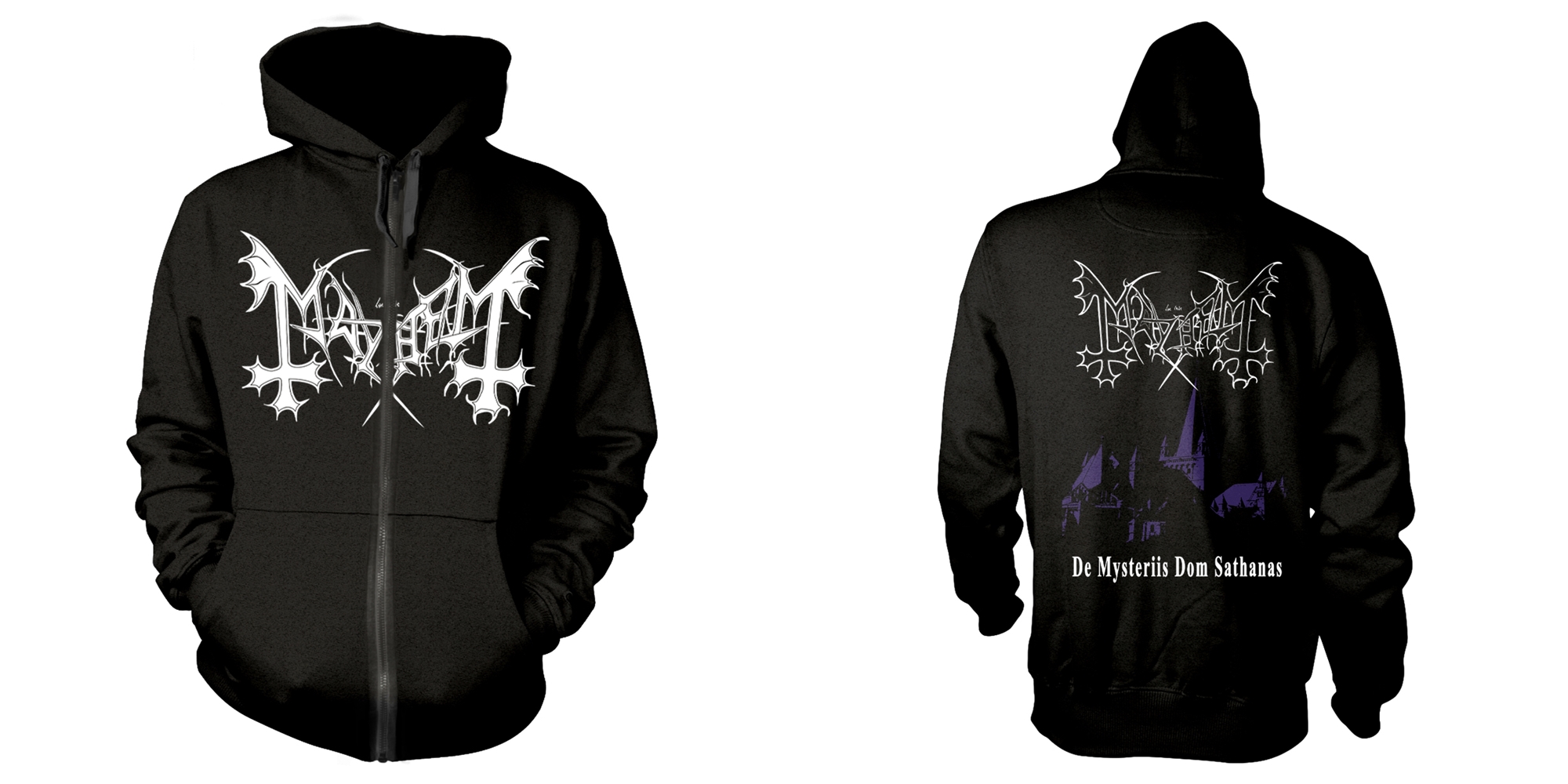 MAYHEM - ZIP HOOD, DE MYSTERIIS DOM SATHANAS