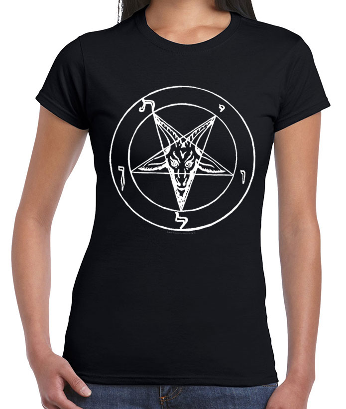Baphomet Pentagram - Girly/Skinny