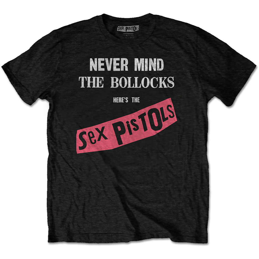 SEX PISTOLS - T-SHIRT, NEVER MIND THE BOLLOCKS BLACK - 3