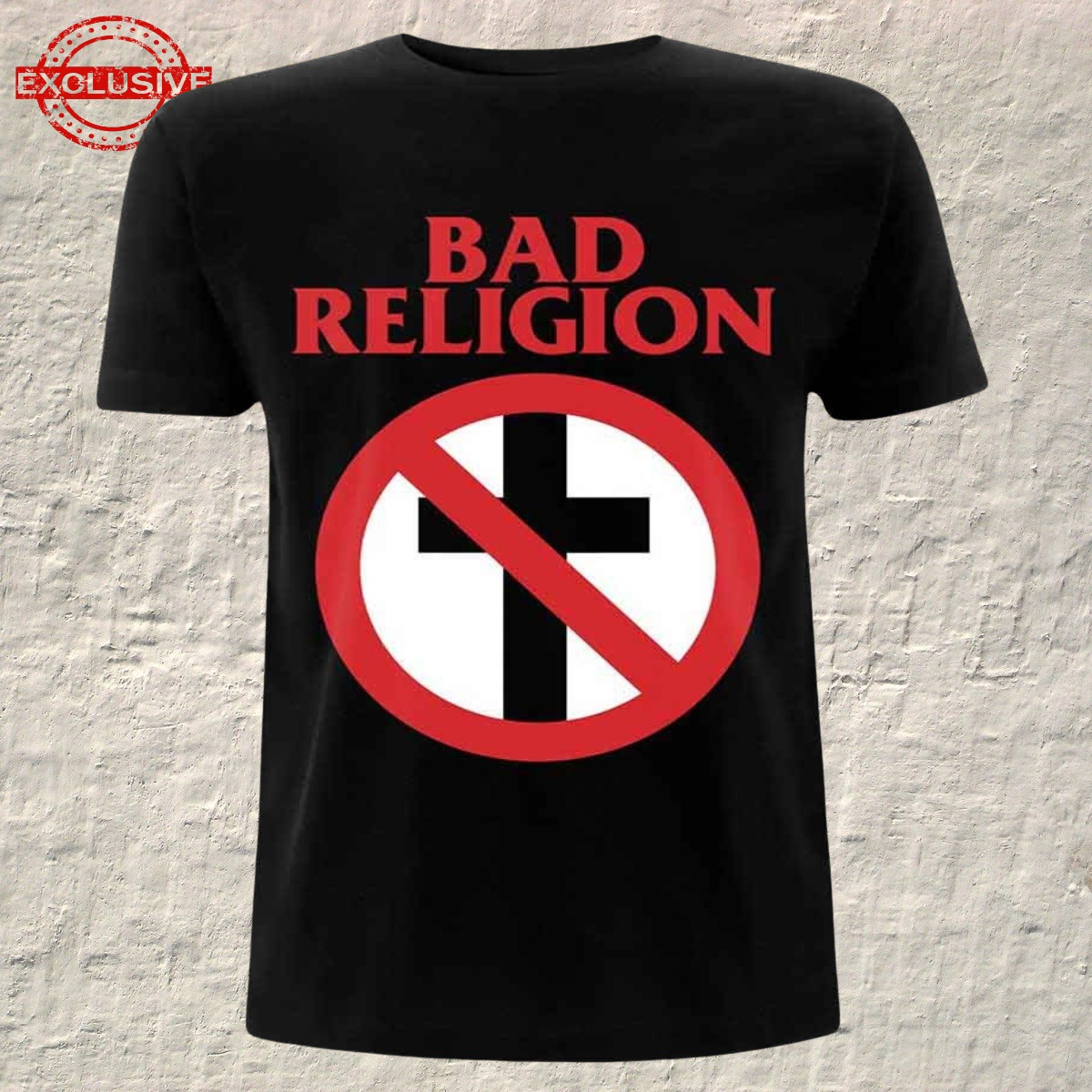 BAD RELIGION - T-SHIRT, CLASSIC BUSTER CROSS