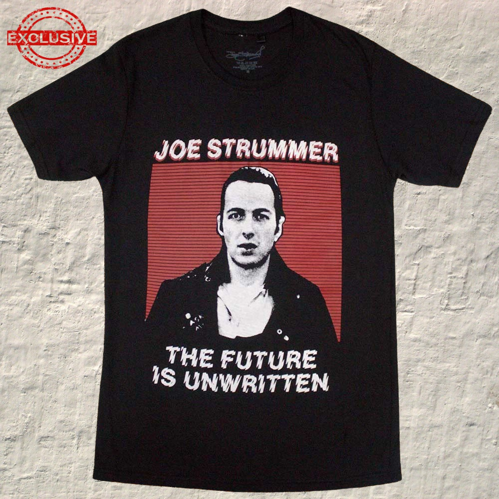 JOE STRUMMER - T-SHIRT, THE FUTURE IS UNWRITTEN