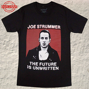 JOE STRUMMER - T-SHIRT, THE FUTURE IS UNWRITTEN
