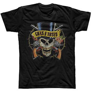 GUNS N ROSES - T-SHIRT, TOP HAT