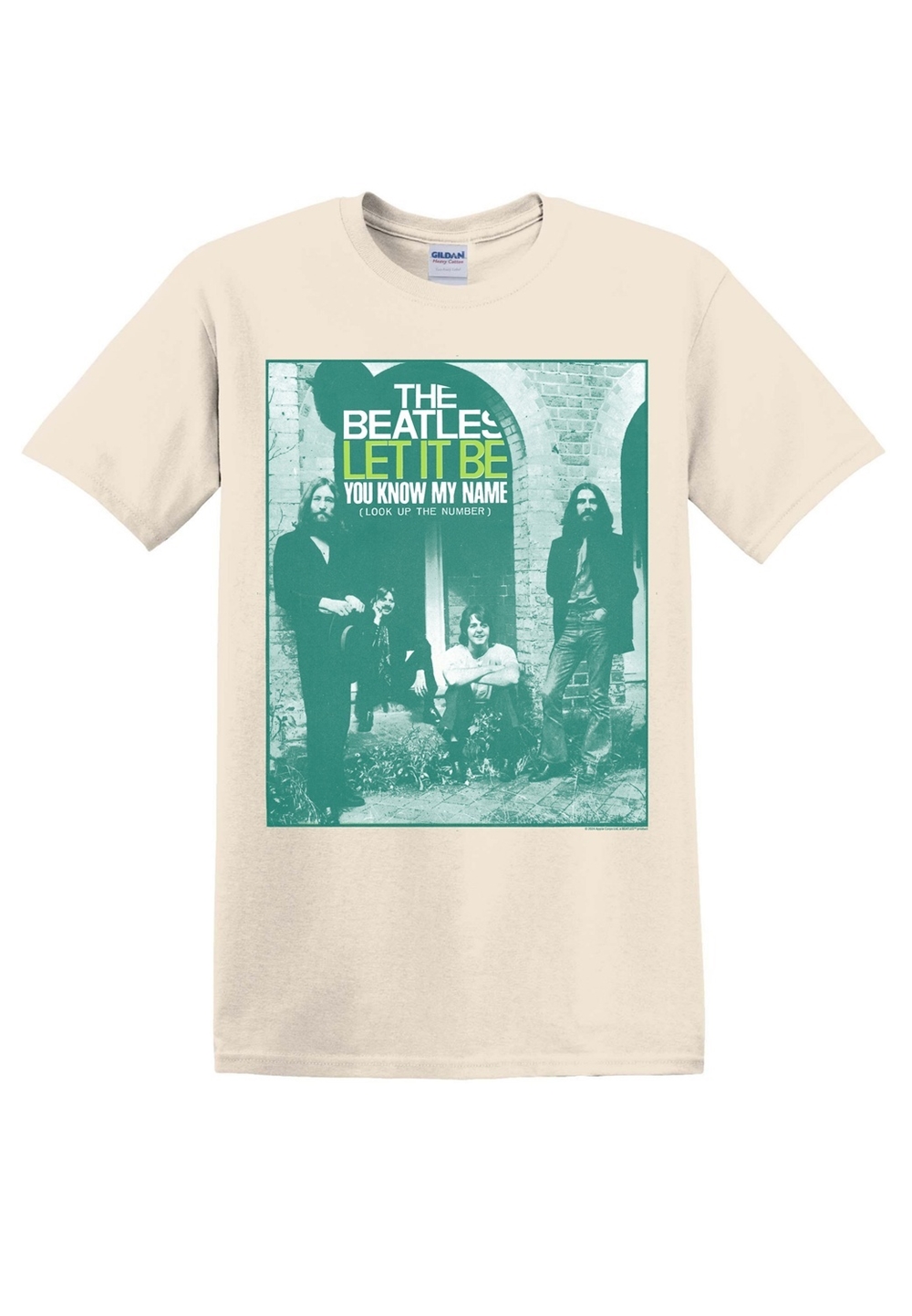BEATLES, THE - T-SHIRT, LET IT BE (YOU KNOW MY NAME)