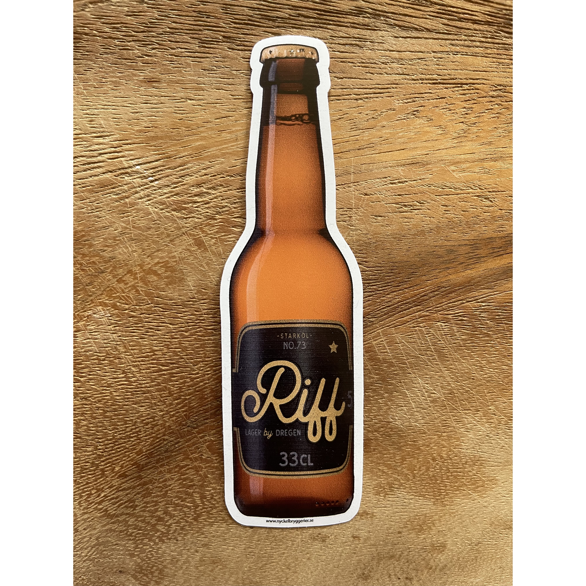 DREGEN - STICKER, RIFF BOTTLE