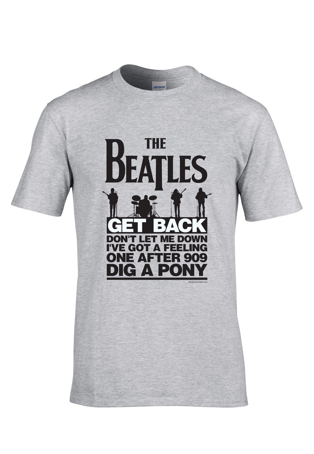 BEATLES, THE - T-SHIRT, GET BACK