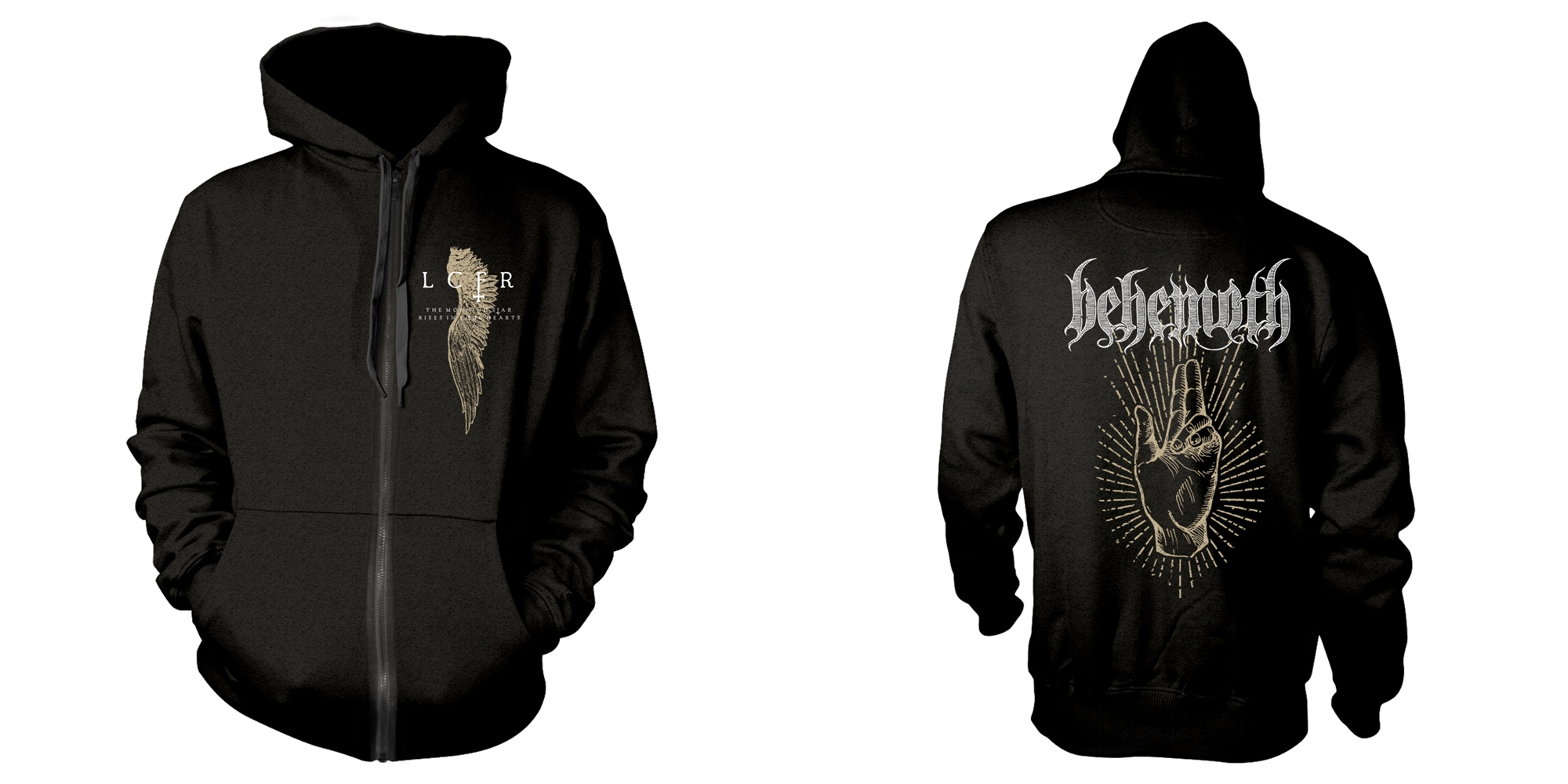 BEHEMOTH - ZIP HOOD, LCFR