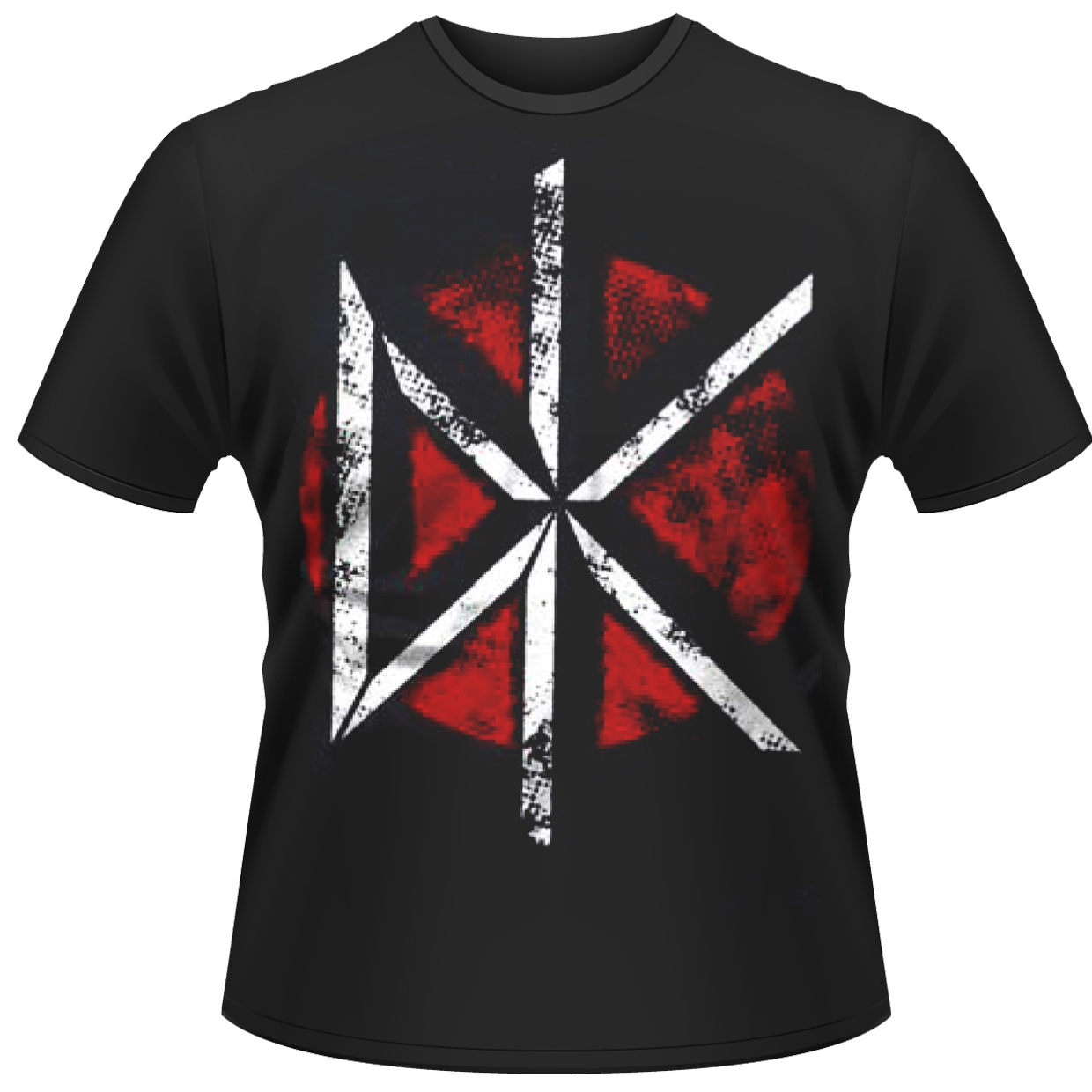 DEAD KENNEDYS - T-SHIRT, DISTRESSED DK LOGO - 2