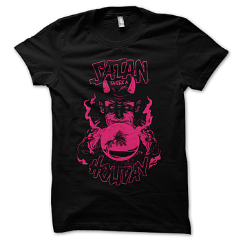 SATAN TAKES A HOLIDAY - T-SHIRT, SATAN TAKES A HOLIDAY