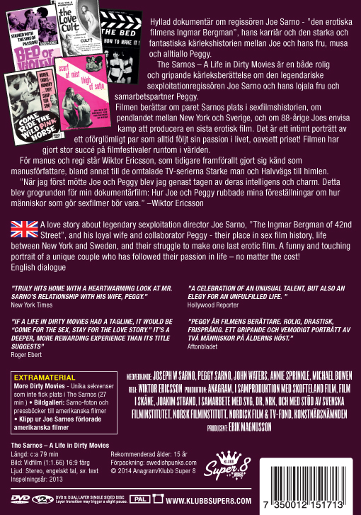 THE SARNOS -  A LIFE IN DIRTY MOVIES - 2