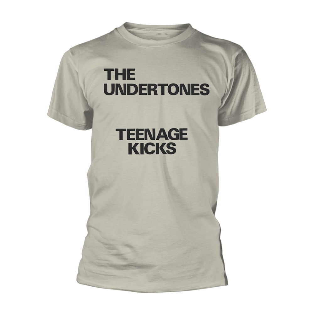 UNDERTONES, THE - T-SHIRT, TEENAGE KICKS TEXT