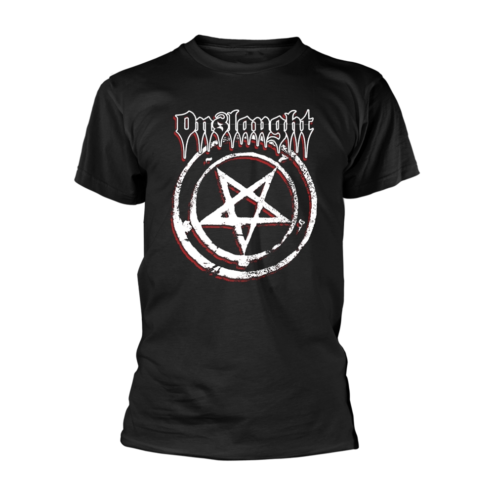 ONSLAUGHT - T-SHIRT, PENTAGRAM