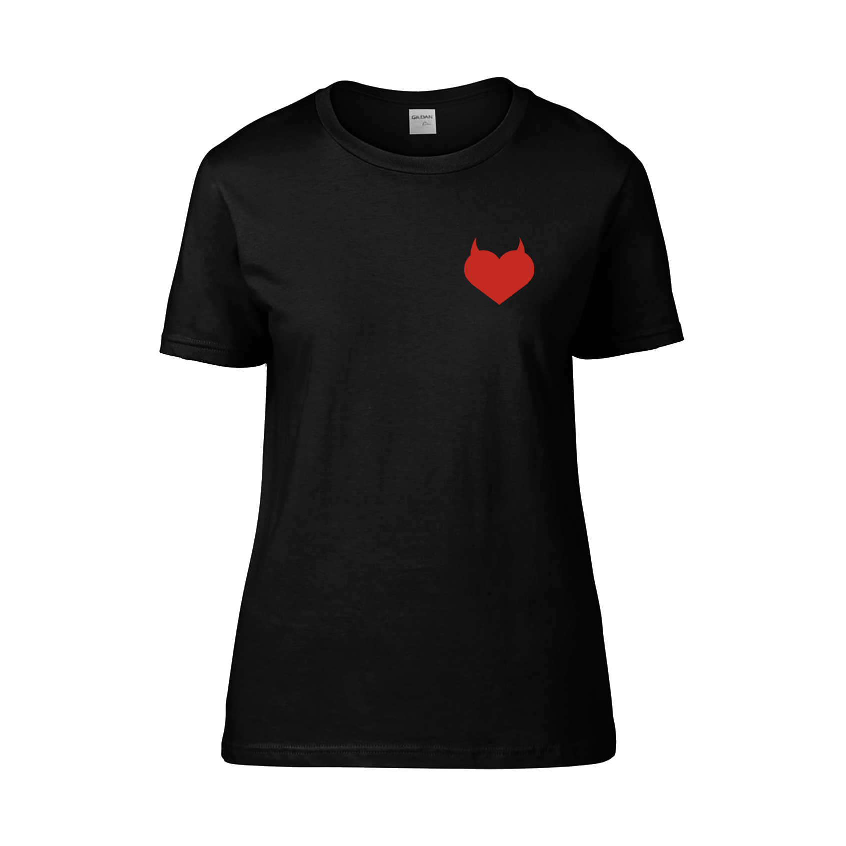 250 KG KÄRLEK - LADIES T-SHIRT, HJÄRTA