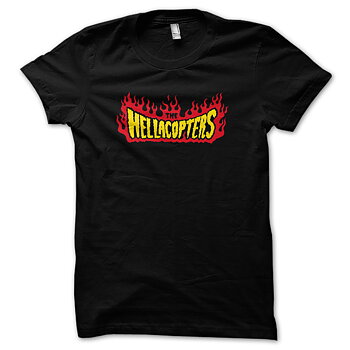 HELLACOPTERS - T-SHIRT, FLAMES LOGO