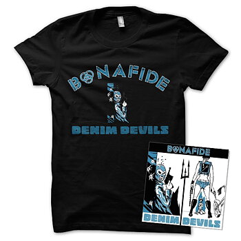 BONAFIDE - BUNDLE, DENIM DEVILS (T-SHIRT+CD)