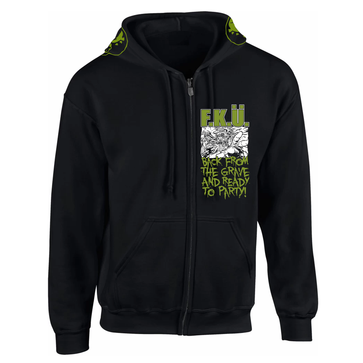F.K.Ü - ZIP HOOD, BACK FROM THE GRAVE - 2
