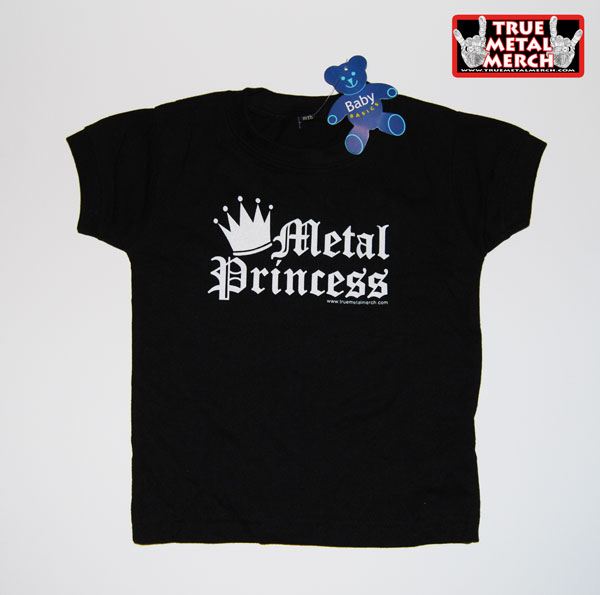 Metal Princess - Black, Baby T-shirt 