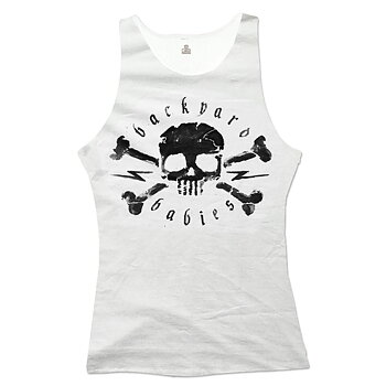 BACKYARD BABIES - LADIES TOP, SKULL -15