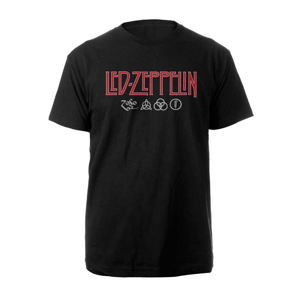 LED ZEPPELIN - T-SHIRT, LOGO & SYMBOLS