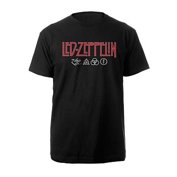 LED ZEPPELIN - T-SHIRT, LOGO & SYMBOLS