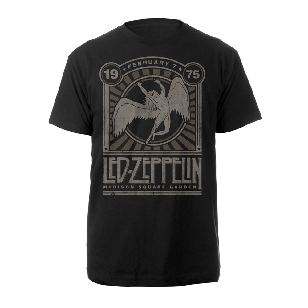 LED ZEPPELIN - T-SHIRT, MADISON SQUARE GARDEN 1975