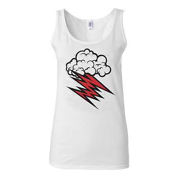 HELLACOPTERS - LADY TOP, CLOUD (WHITE)