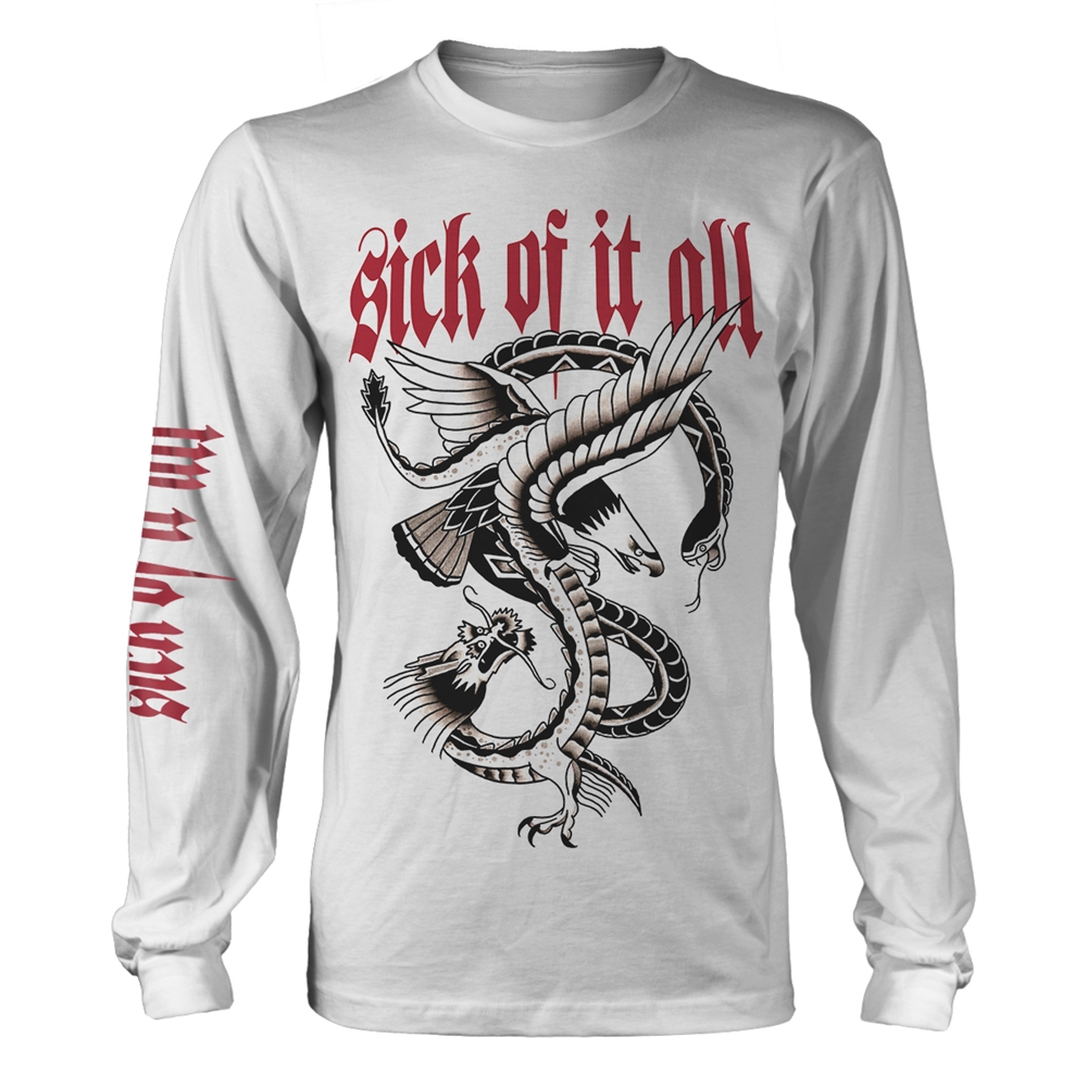 SICK OF IT ALL - LONGSLEEVE, EAGLE