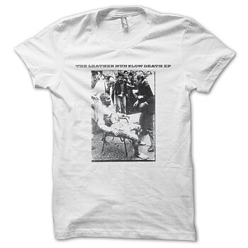 LEATHER NUN - T-SHIRT, SLOW DEATH EP