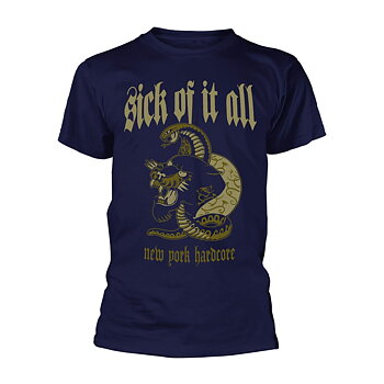 SICK OF IT ALL - T-SHIRT, PANTHER (NAVY)