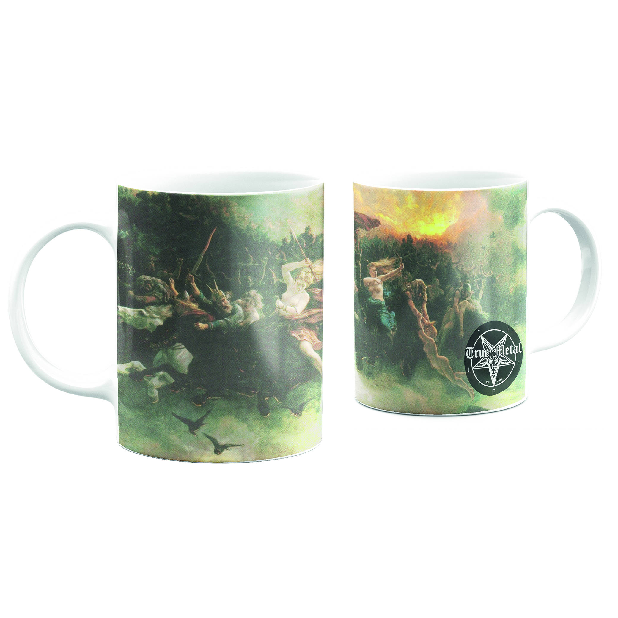 True Metal Brand - Mugg, True Metal - Aasgaardsreien (2-pack)