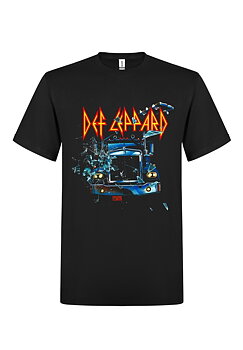 DEF LEPPARD - T-SHIRT, ON THROUGH THE NIGHT