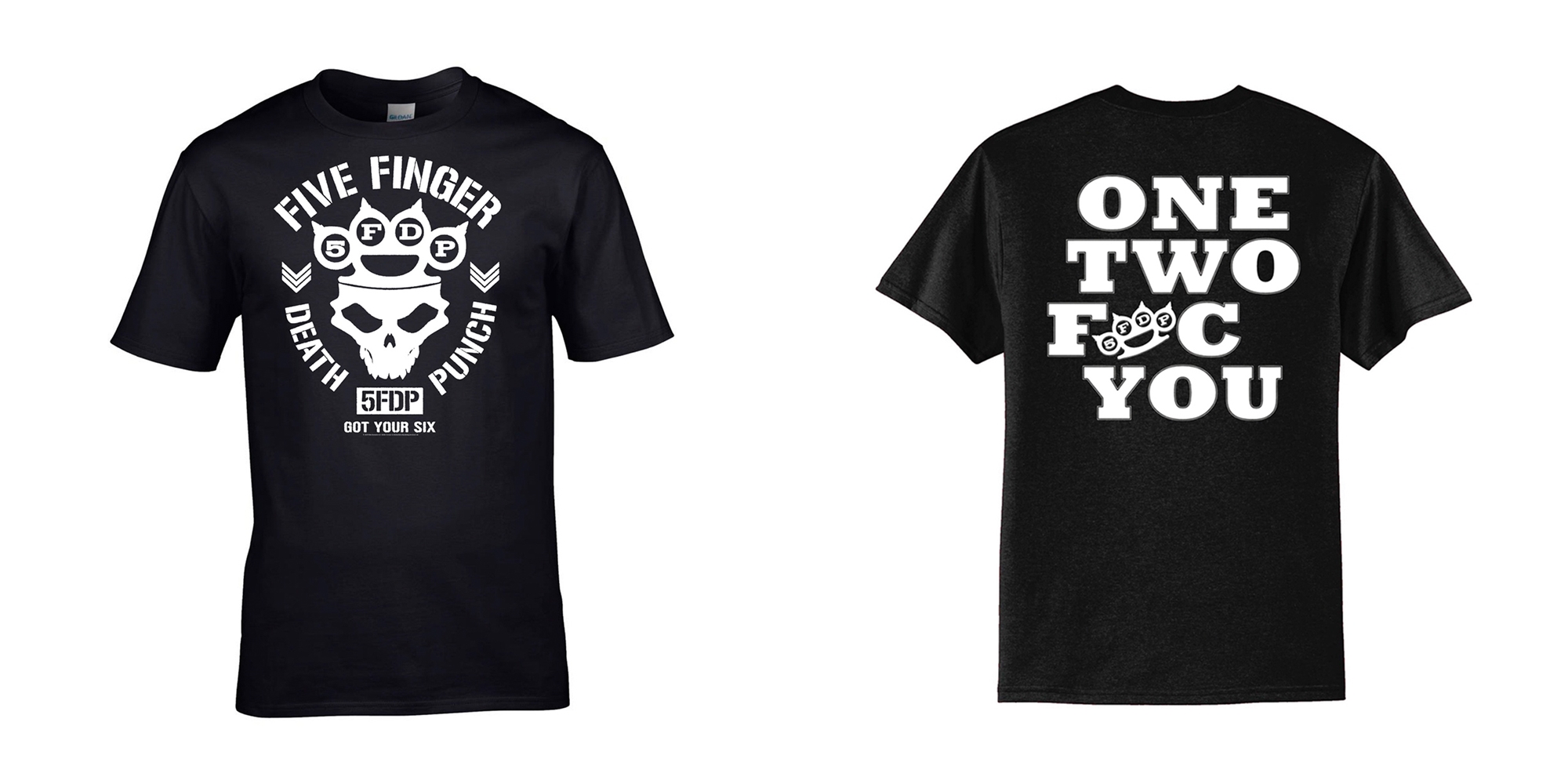 FIVE FINGER DEATH PUNCH - T-SHIRT, ARMY