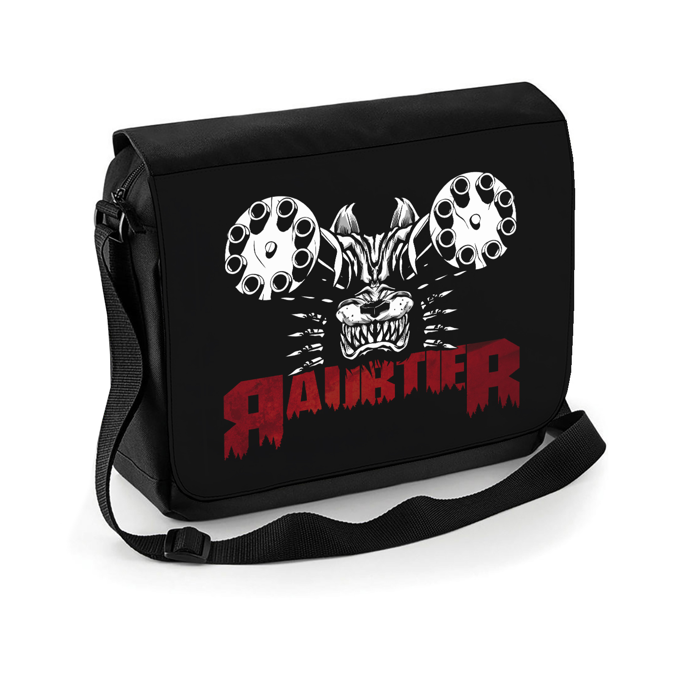 RAUBTIER - MESSENGER BAG, KAMPHUND