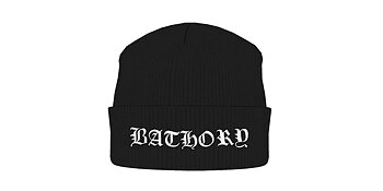 BATHORY - KNITTED SKI HAT, LOGO