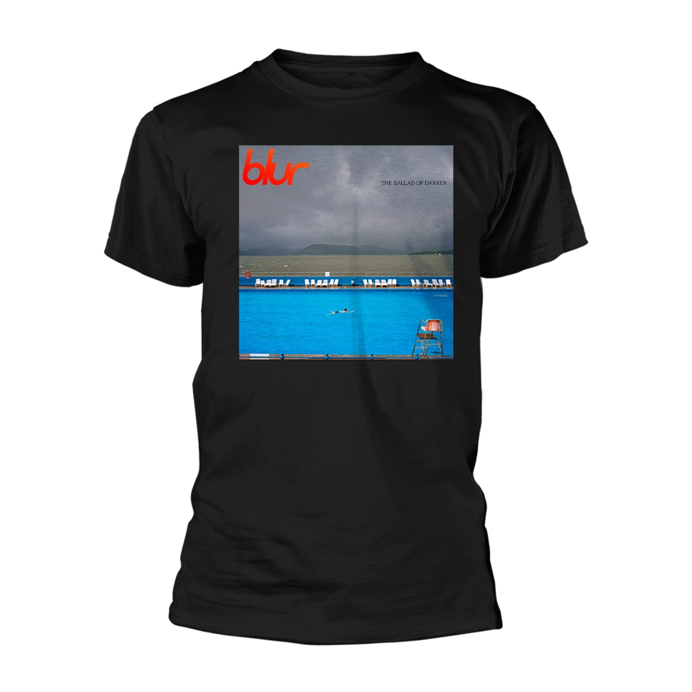 BLUR - T-SHIRT, THE BALLAD OF DARREN (BLACK)