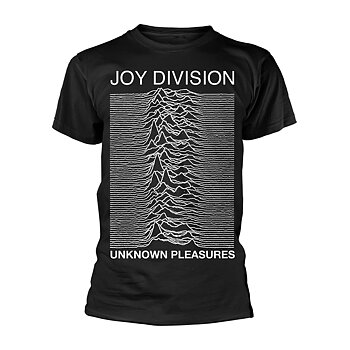JOY DIVISION - T-SHIRT, UNKNOWN PLEASURES (BLACK)