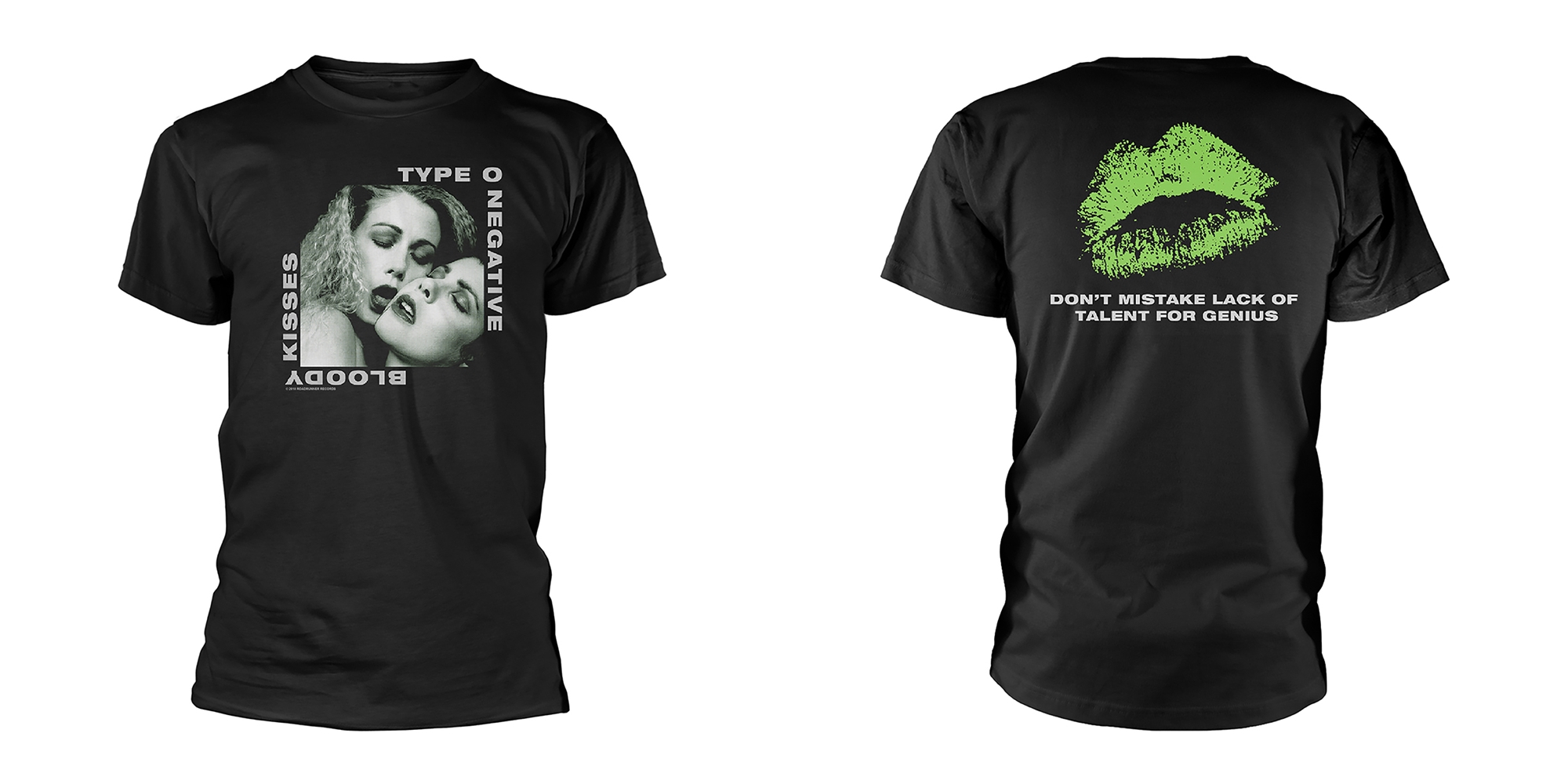 TYPE O NEGATIVE - T-SHIRT, BLOODY KISSES