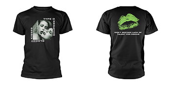 TYPE O NEGATIVE - T-SHIRT, BLOODY KISSES
